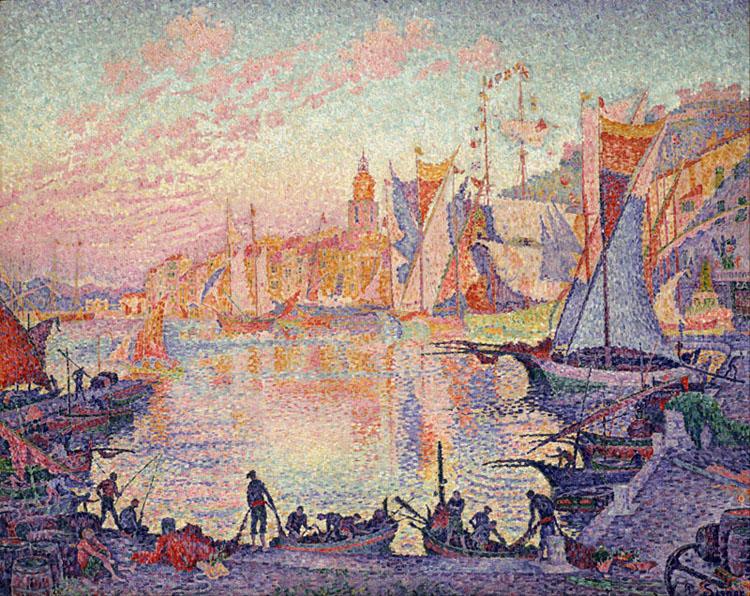 Paul Signac The Port of Saint-Tropez (mk09) china oil painting image